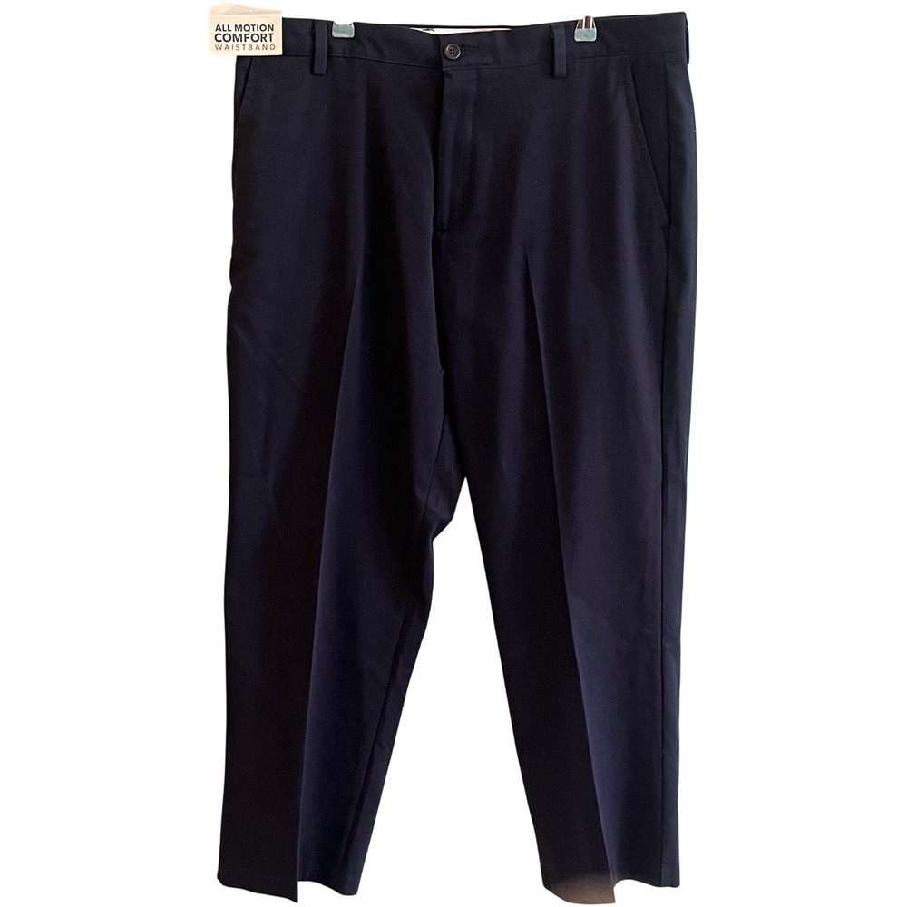 Dockers Classic Fit Blue Chino Comfort Waistband Slacks Pants Workwear 36x30 NWT